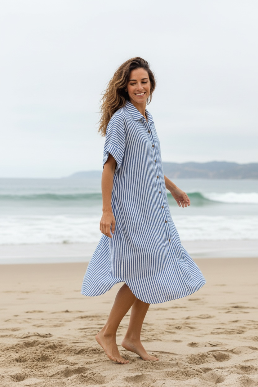 Robe chemise Sonia