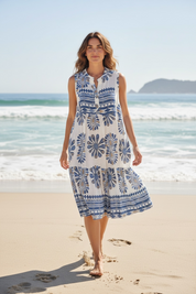 Robe Esther bleu