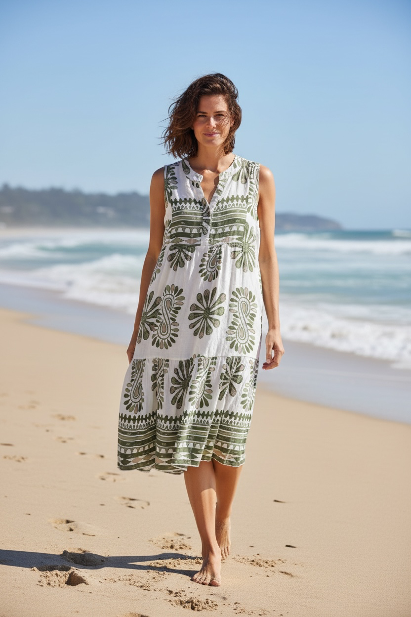 Robe Esther kaki