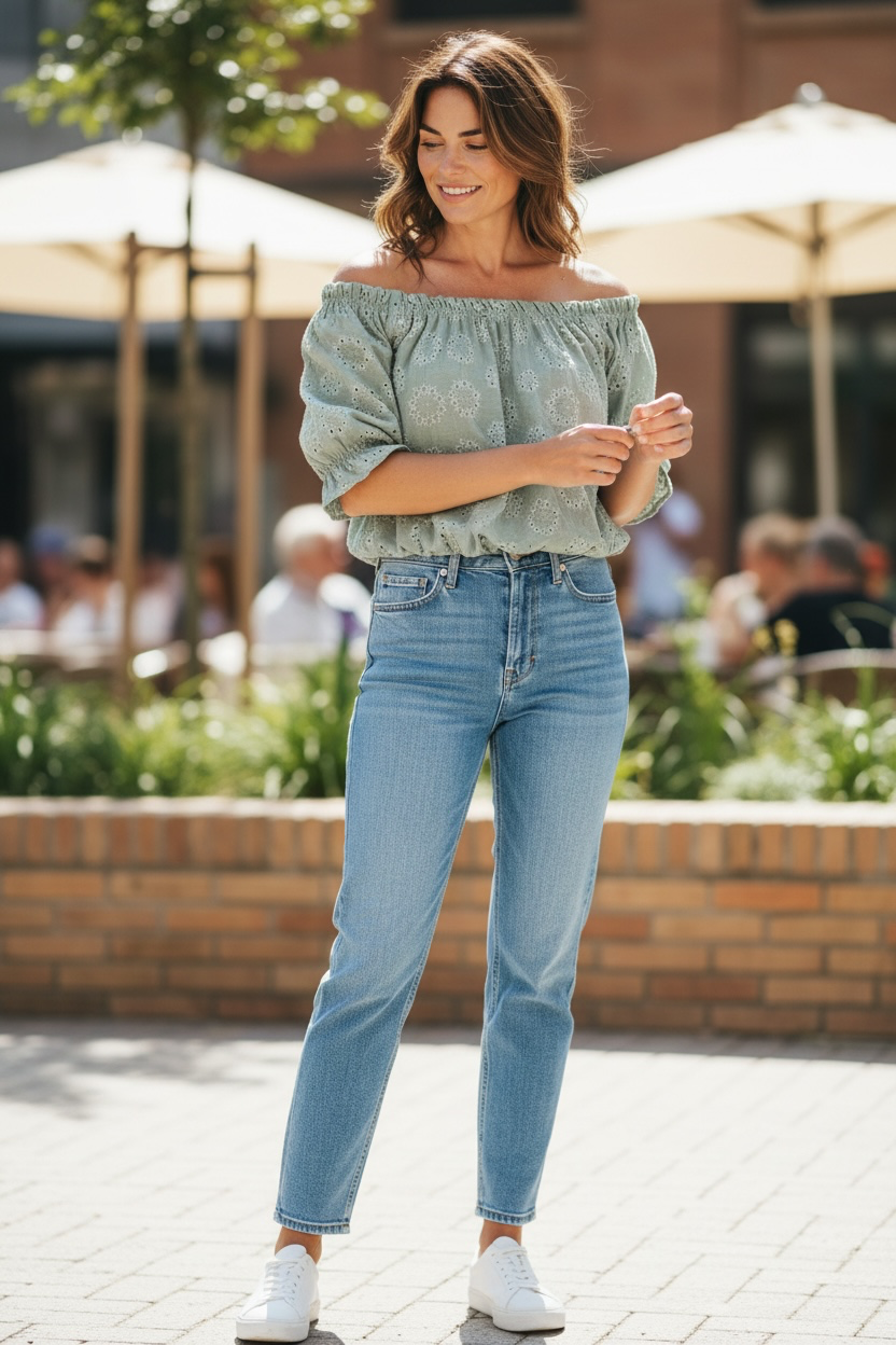 Blouse Elena - vert