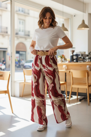 Pantalon Kelly - rouge
