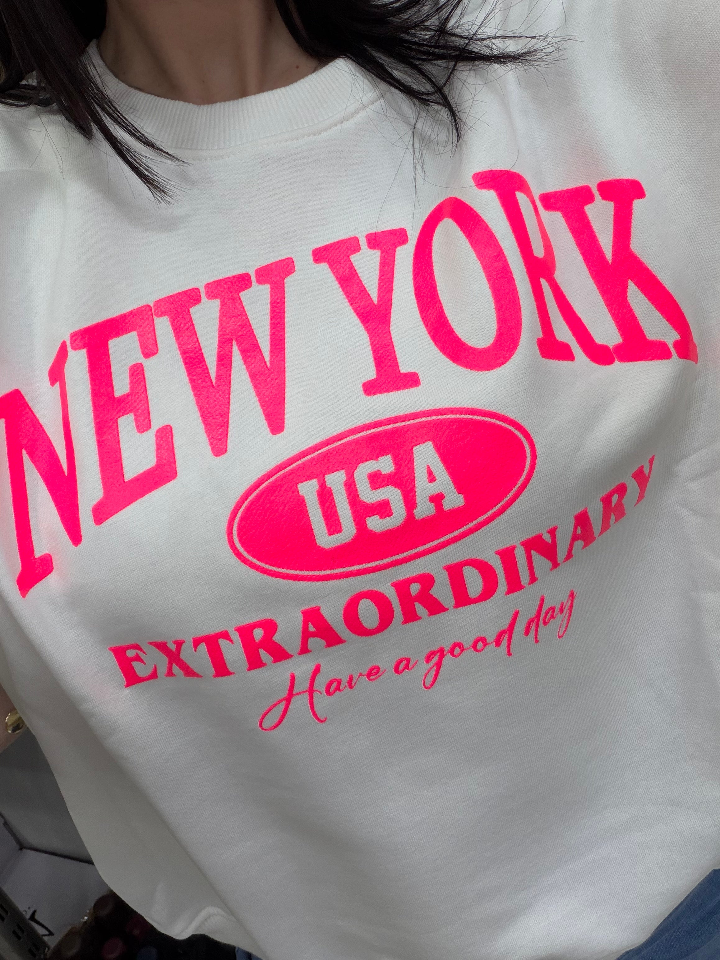 Sweat NEW YORK – White & Néon