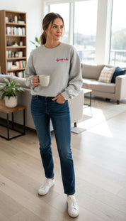 Sweat Apres ski - gris