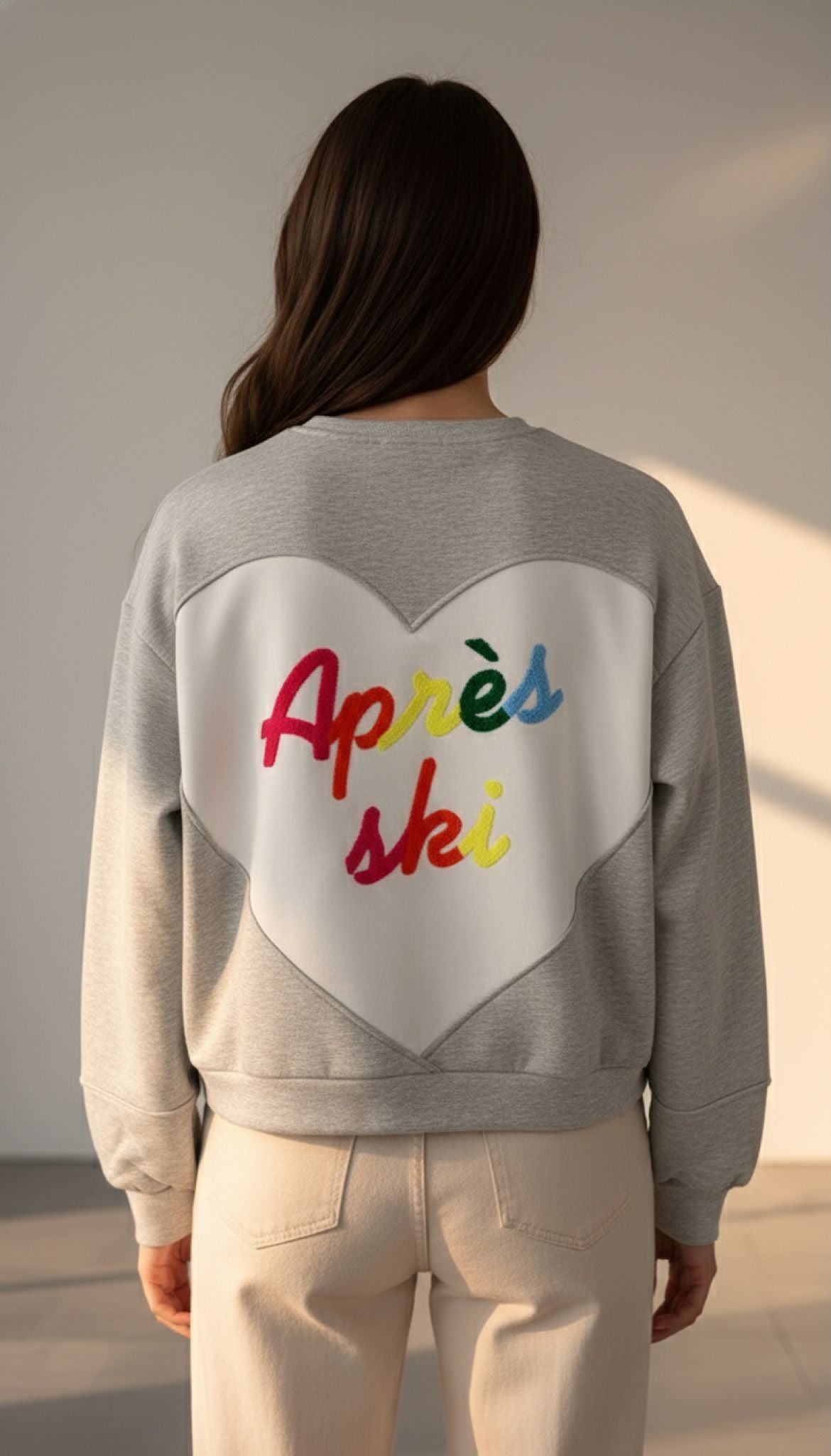 Sweat Apres ski - gris