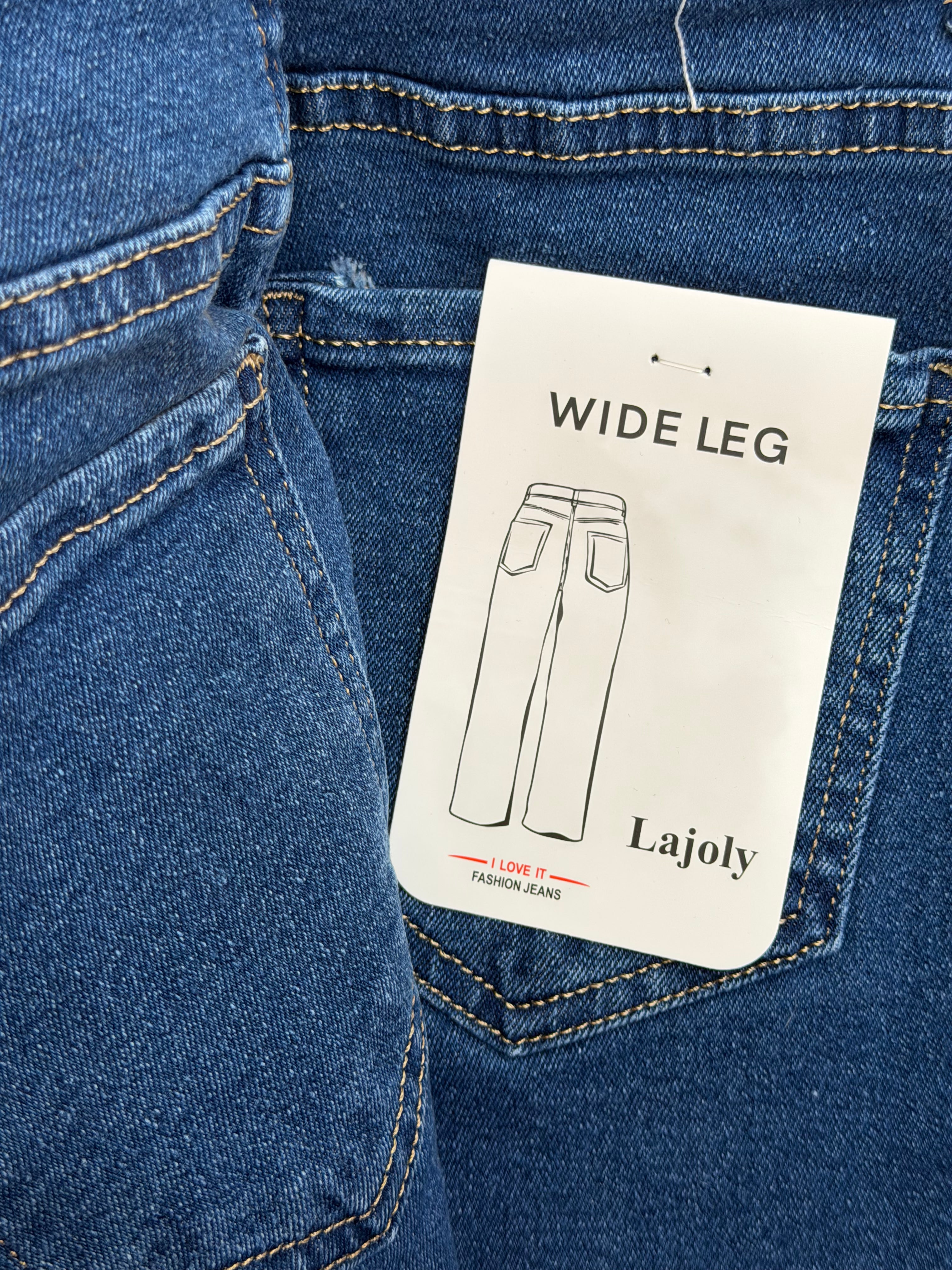 Jeans poche - Wide Leg