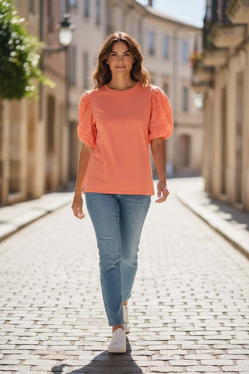 T-shirt Louna - orange
