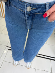Jeans brodé - Wide Leg