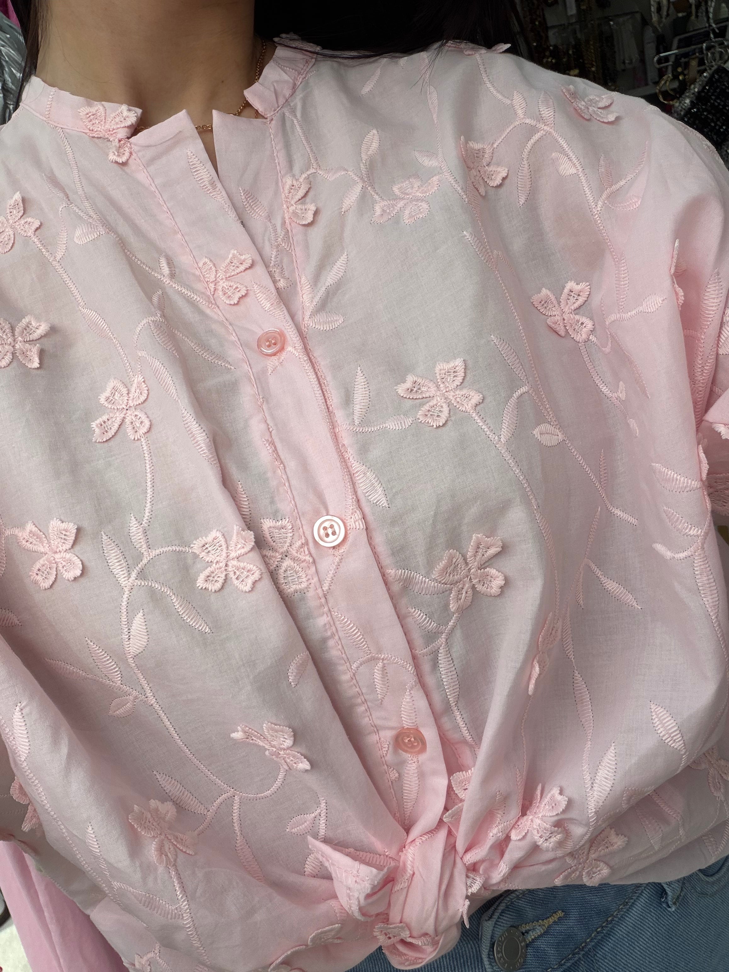 Chemise Marie - rose