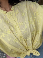 Chemise Marie - jaune
