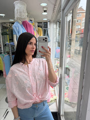 Chemise Marie - rose