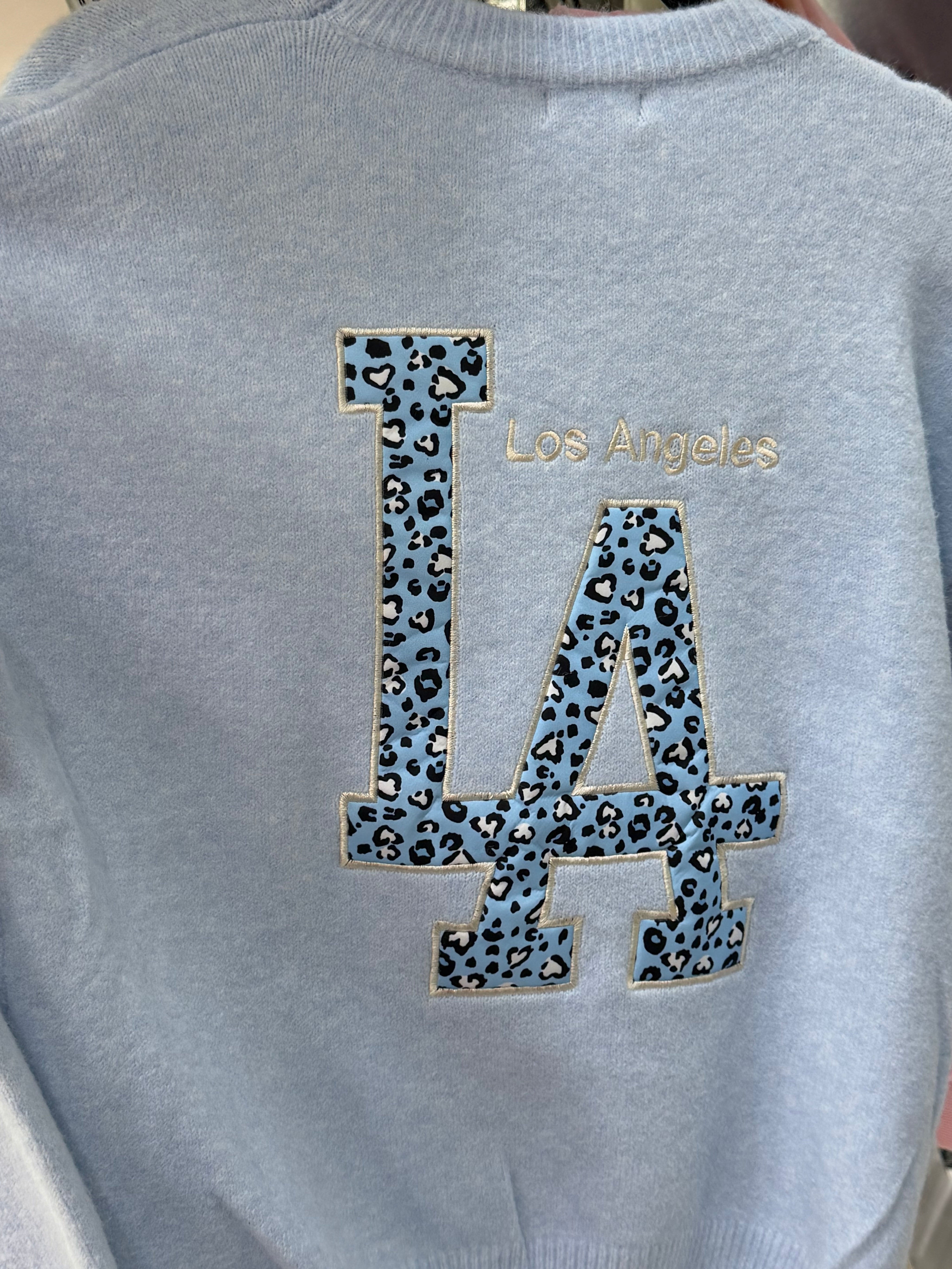 Pull Los Angeles - bleu