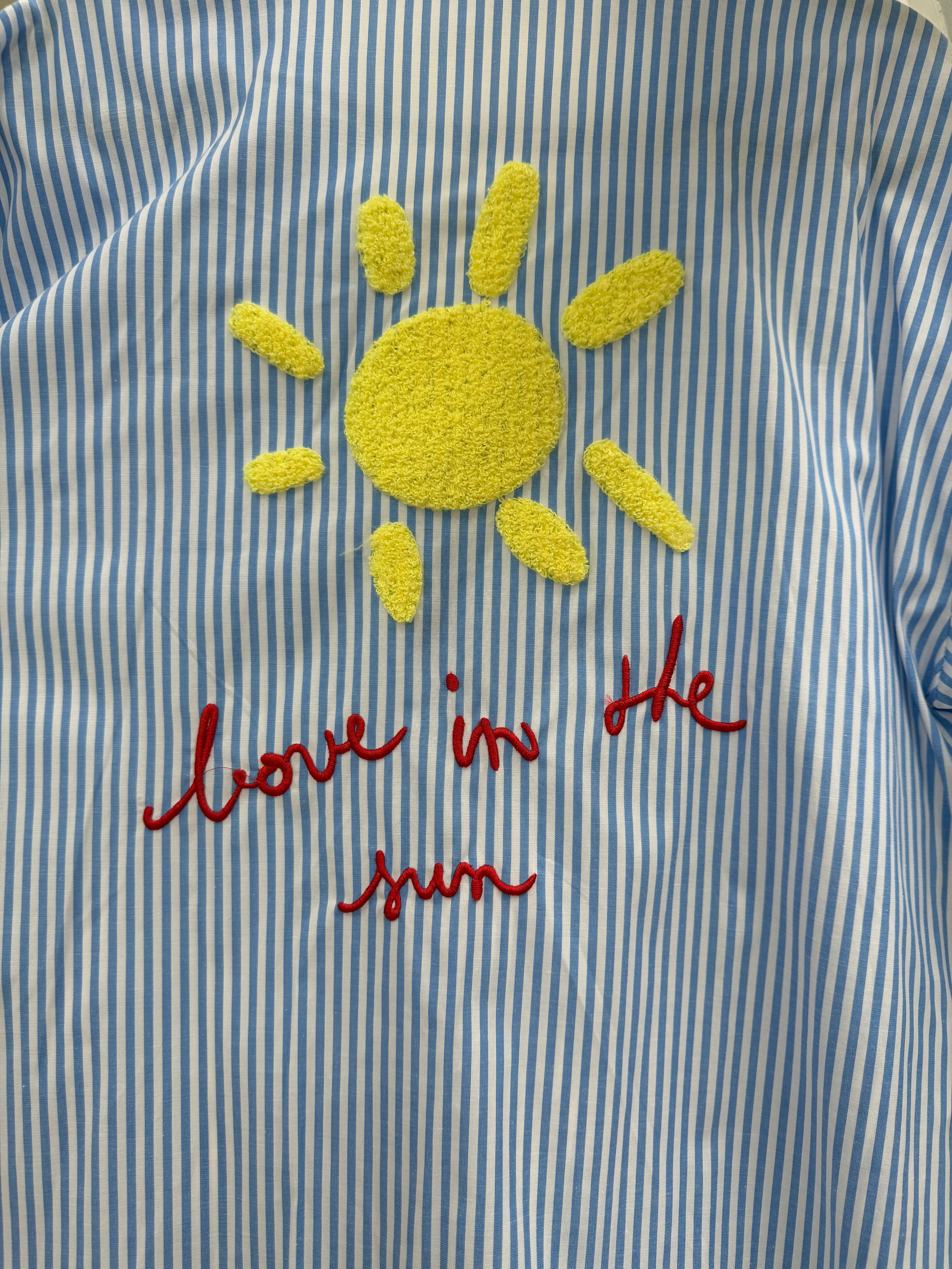 Chemise imprimé dos - Love Sun