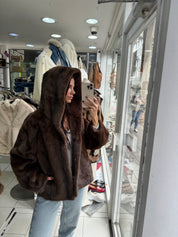 Veste “Cosy Jewel” – fausse fourrure