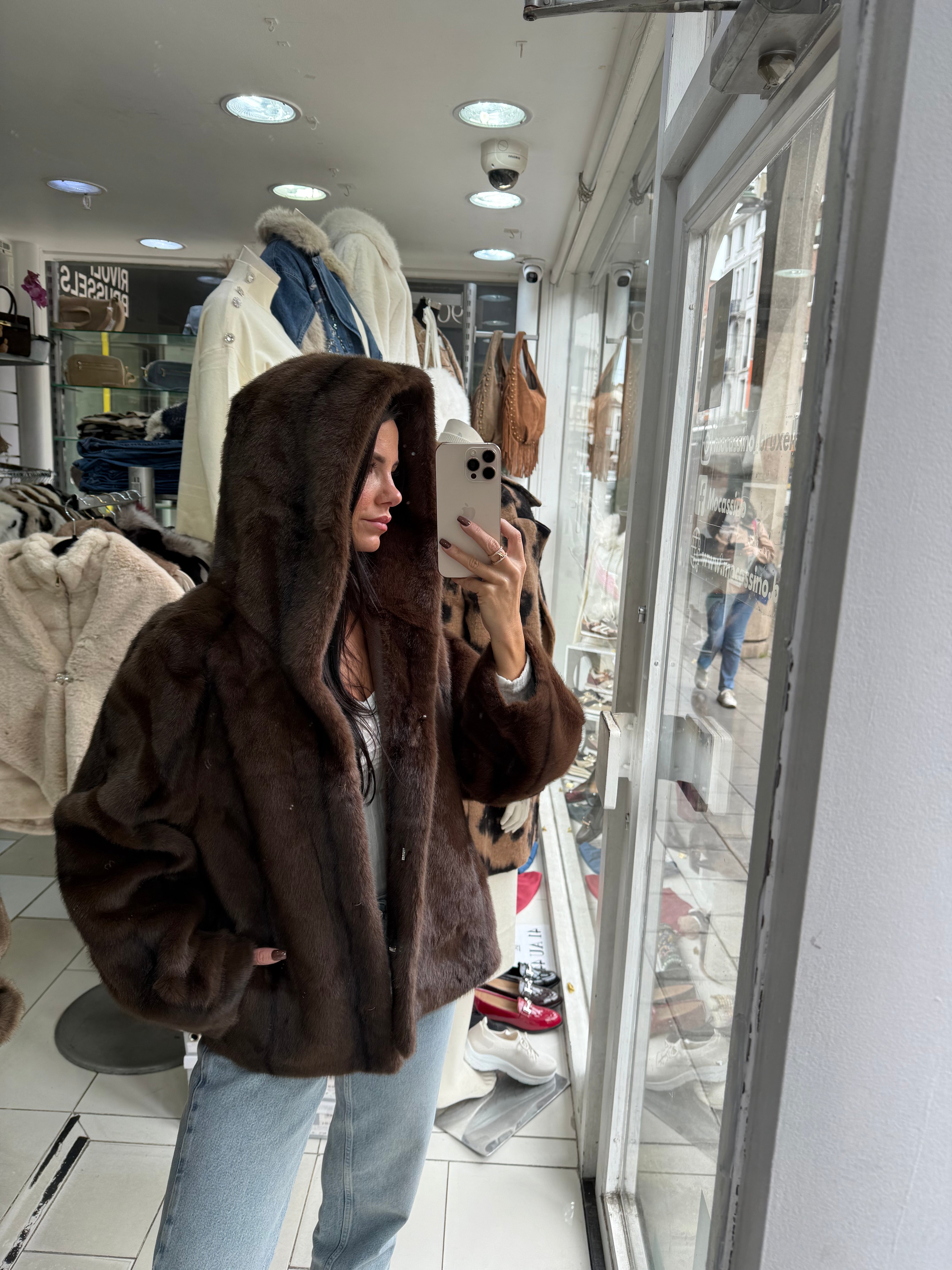 Veste “Cosy Jewel” – fausse fourrure