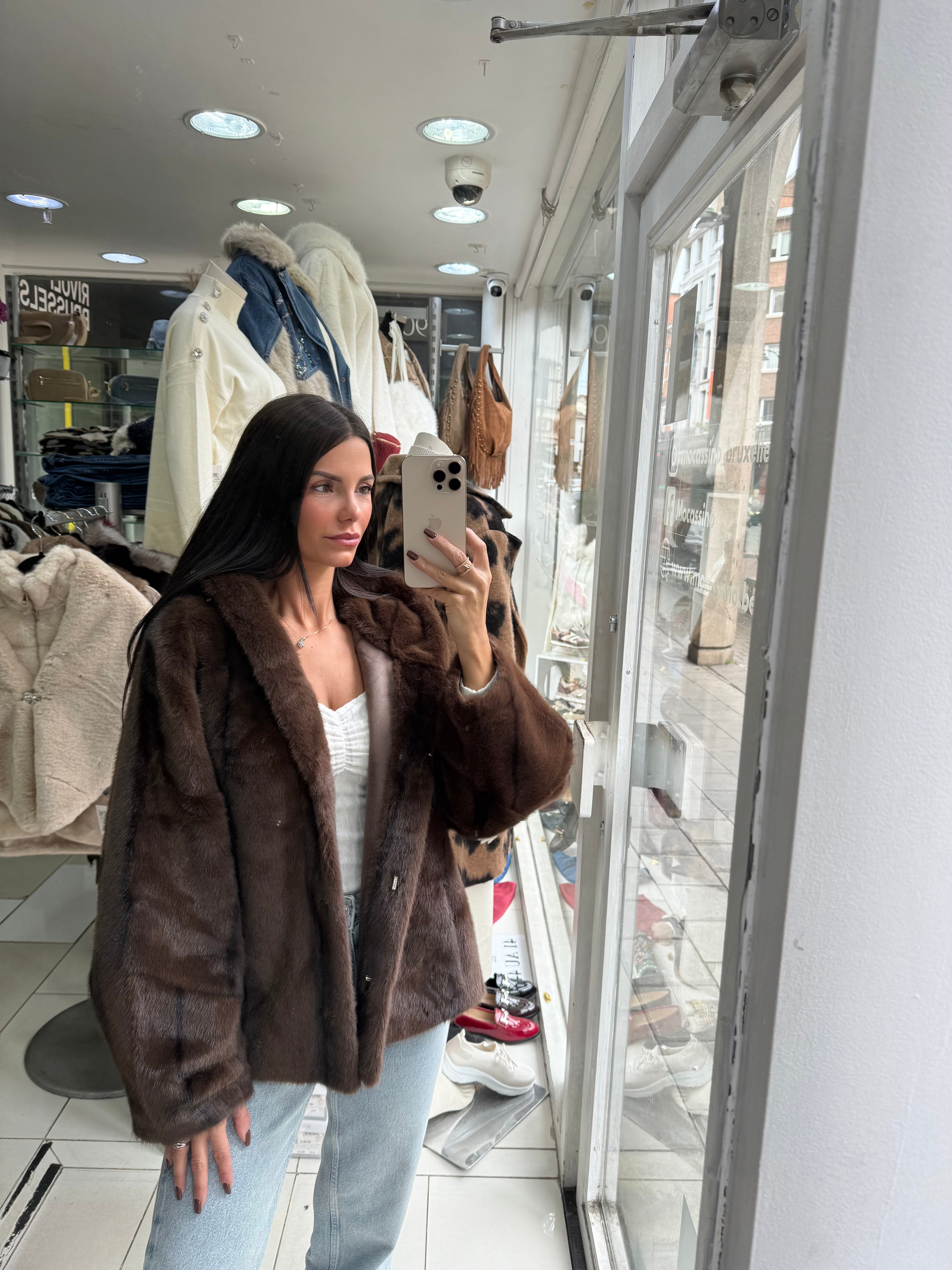 Veste “Cosy Jewel” – fausse fourrure