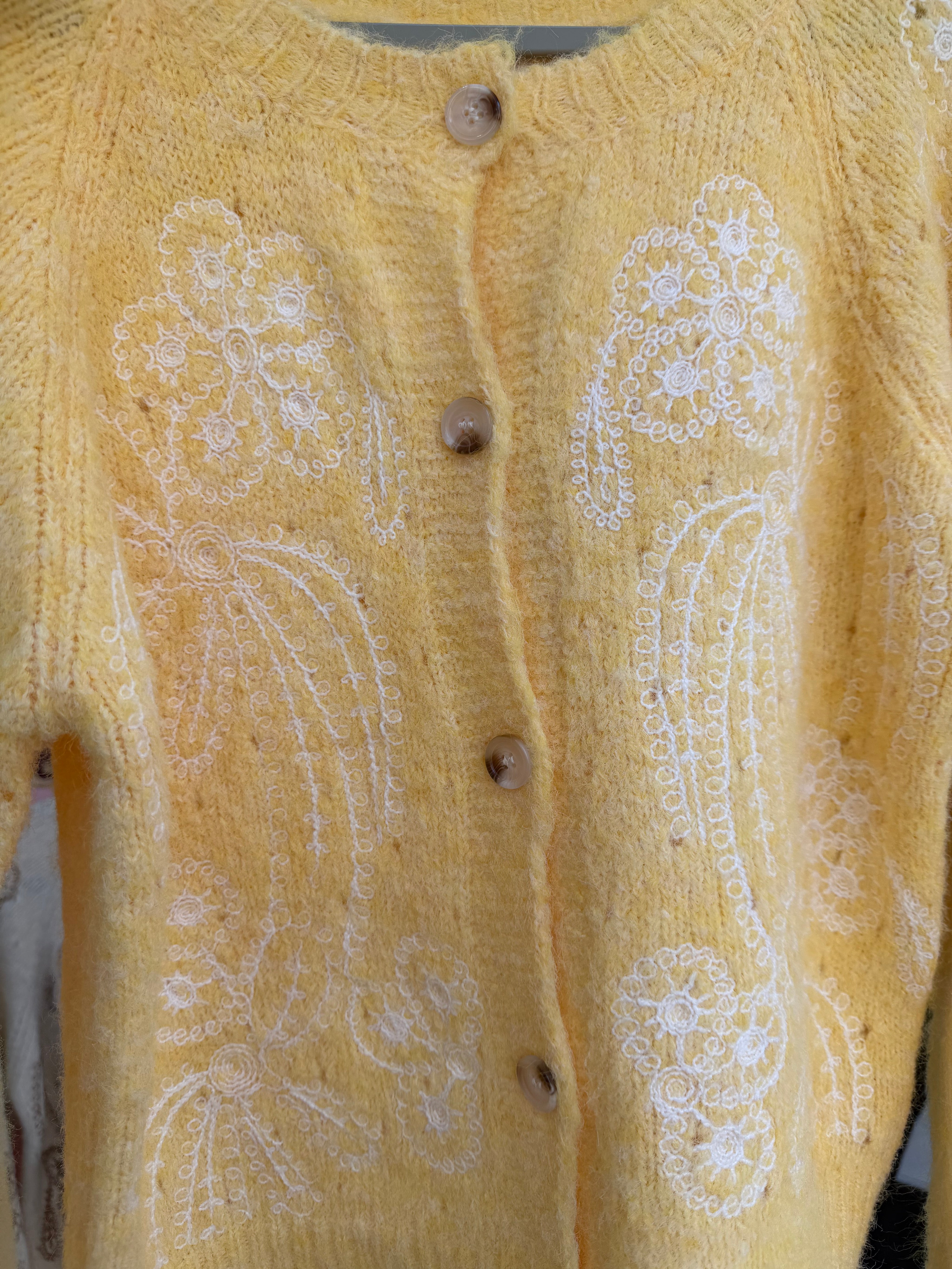 Cardigan Sophie - jaune