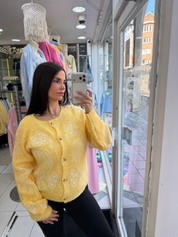 Cardigan Sophie - jaune
