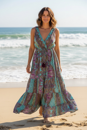 Robe bohème imprimé