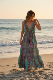 Robe bohème imprimé