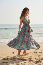 Robe bohème imprimé