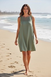Robe Carla - kaki