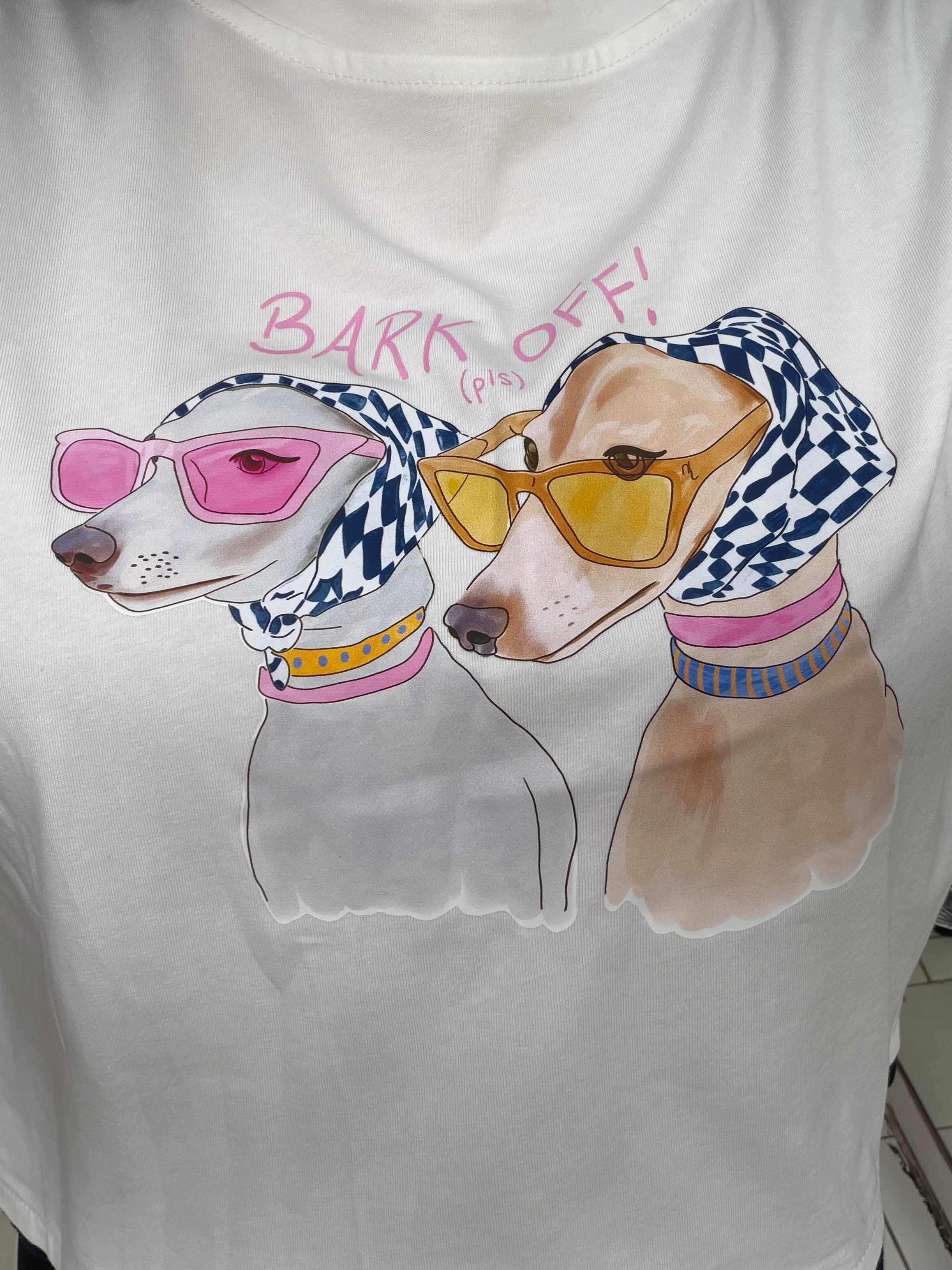 T-shirt Doggy - marine