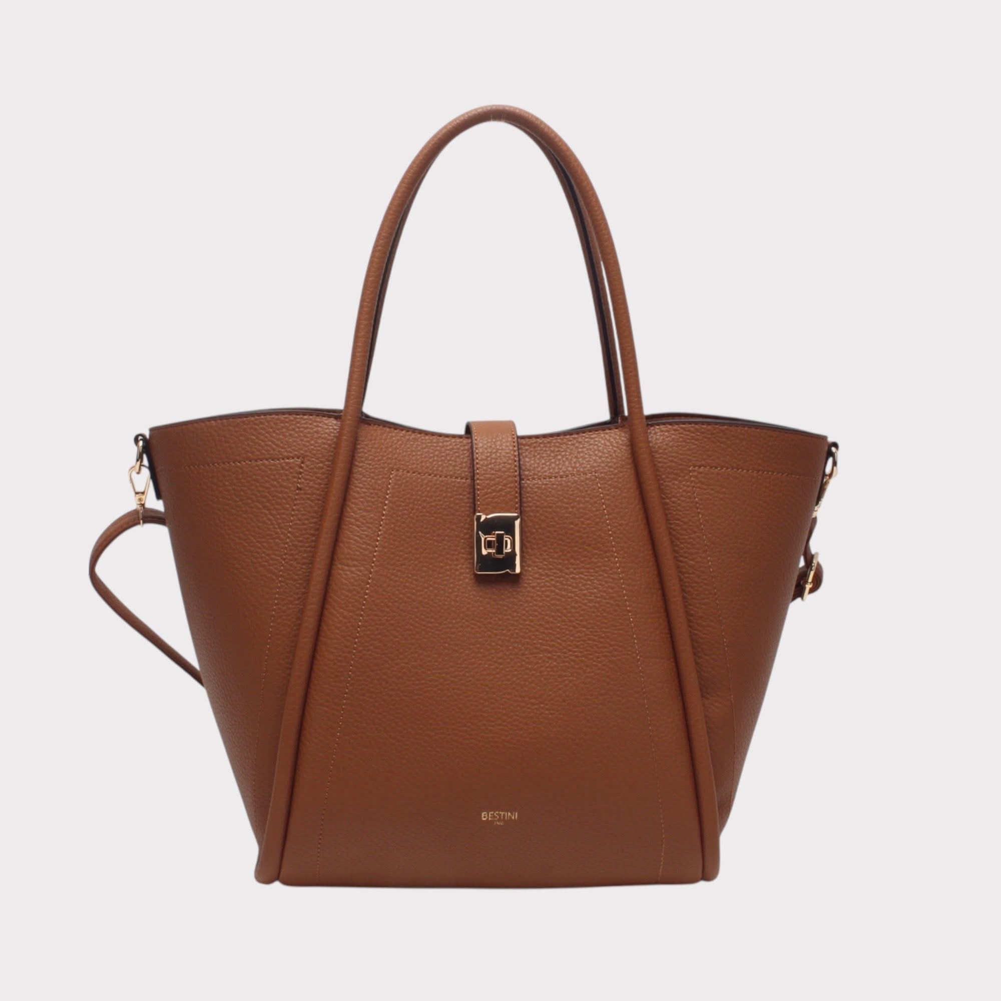 Sac “City Classy” – Marron Cognac