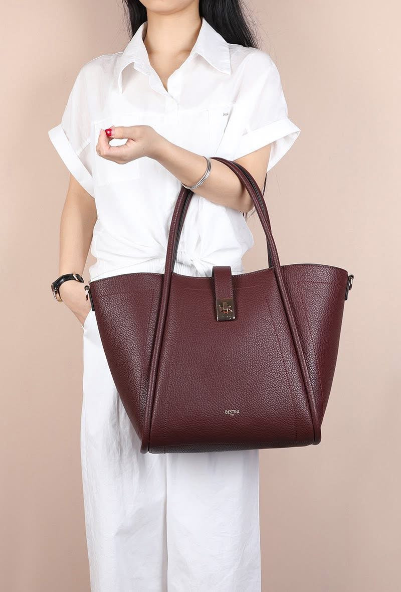 Sac “City Classy” – Bordeaux Chic
