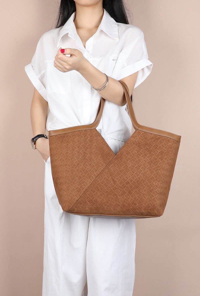 Sac cabas Tressé Élégance