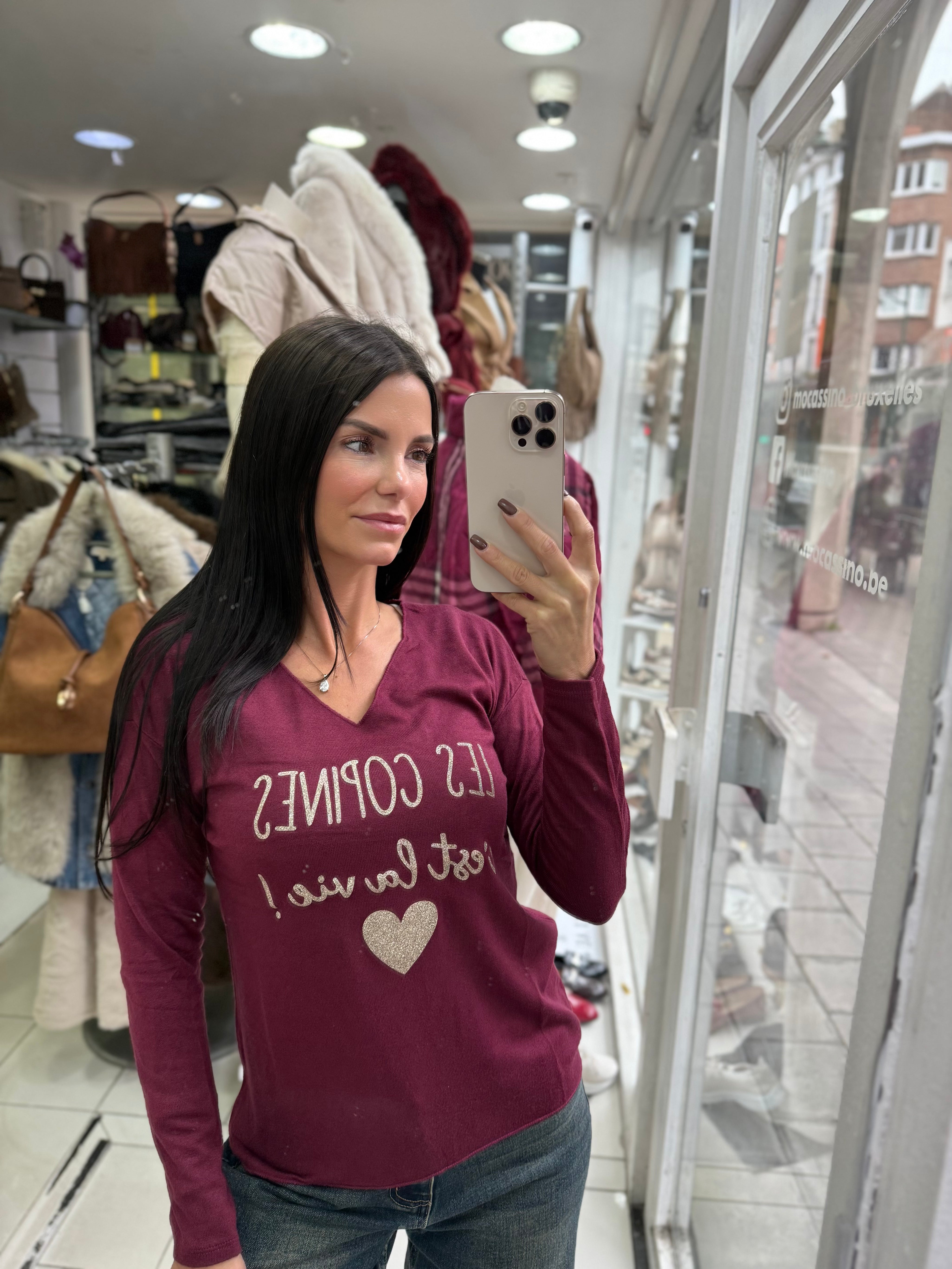 Pull “Les copines c’est la vie !”
