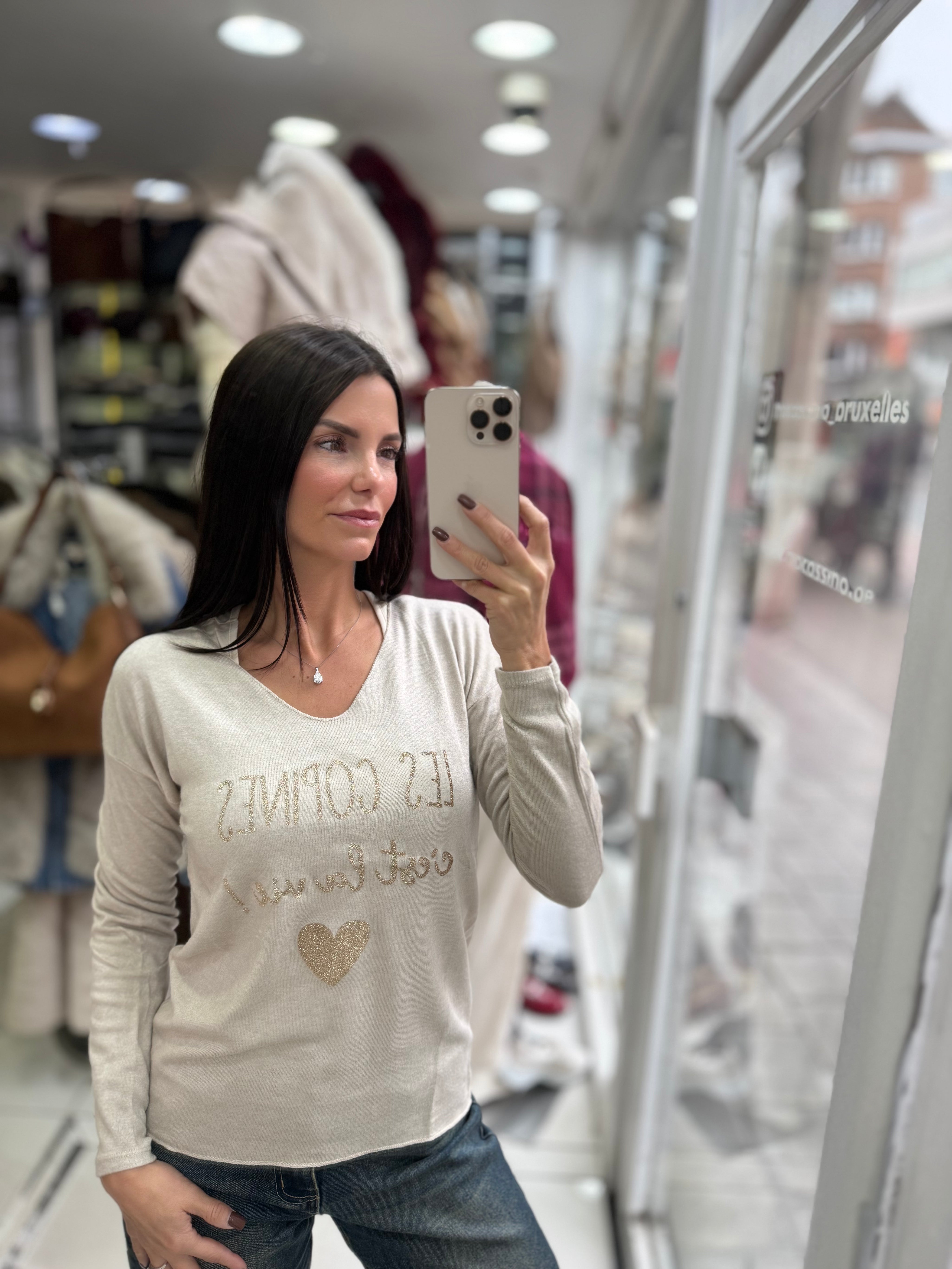 Pull “Les copines c’est la vie !”