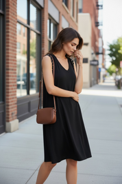 Robe clous - noir