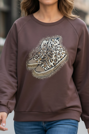 Sweat sneackers - choco