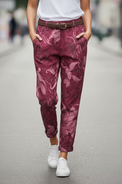 Pantalon Flora - framboise