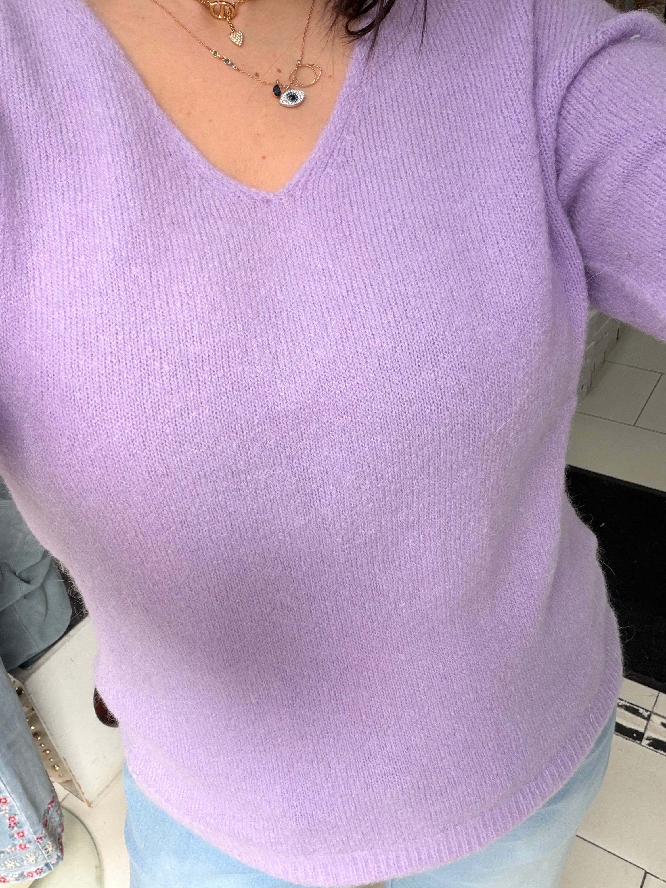 Pull Rosalie - lilas