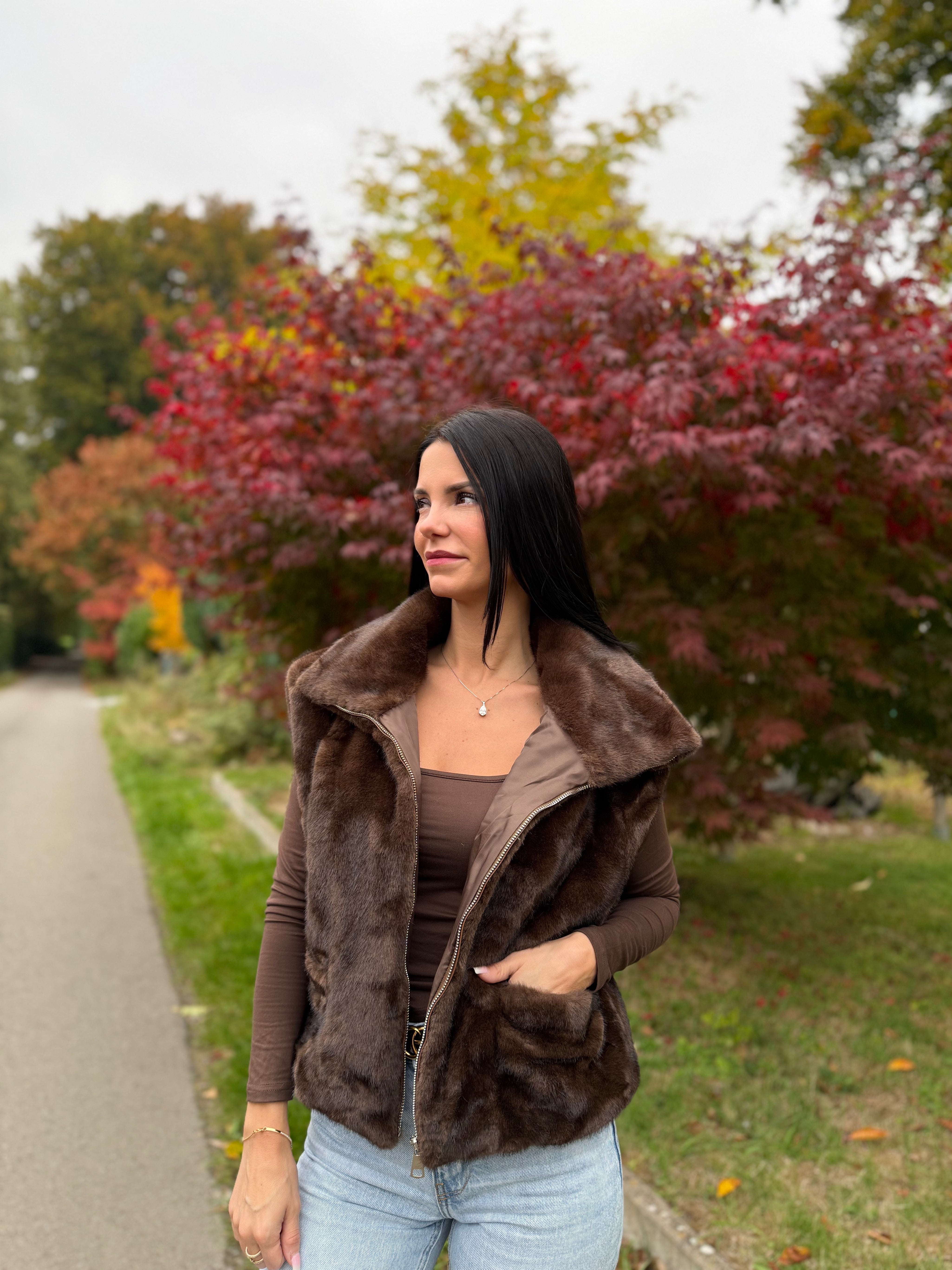 Gilet - Automn Mocha