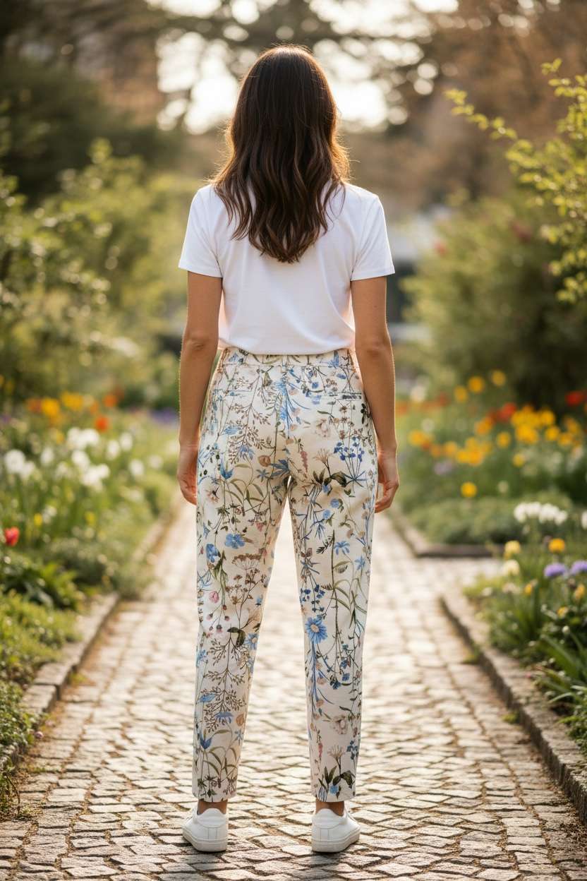 Pantalon Elisa - ciel