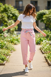 Pantalon Lina - rose