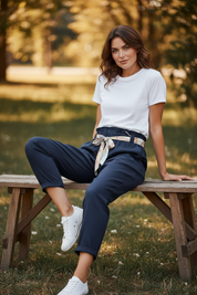 Pantalon Lina - Marine