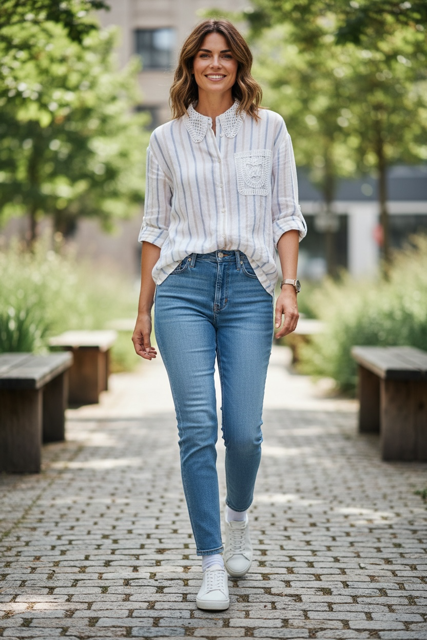 Chemise Capri crochet