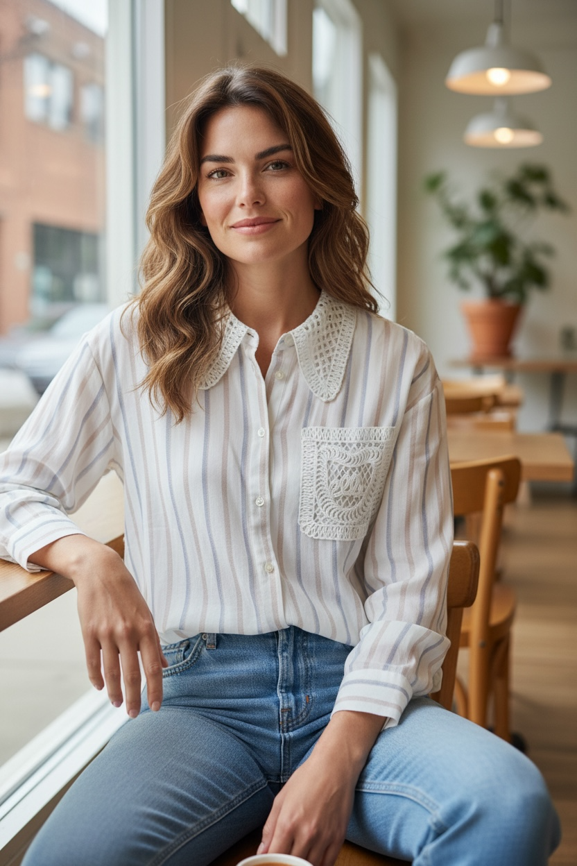 Chemise Capri crochet