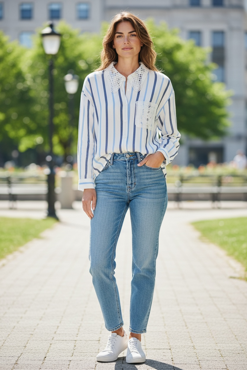 Chemise Capri crochet