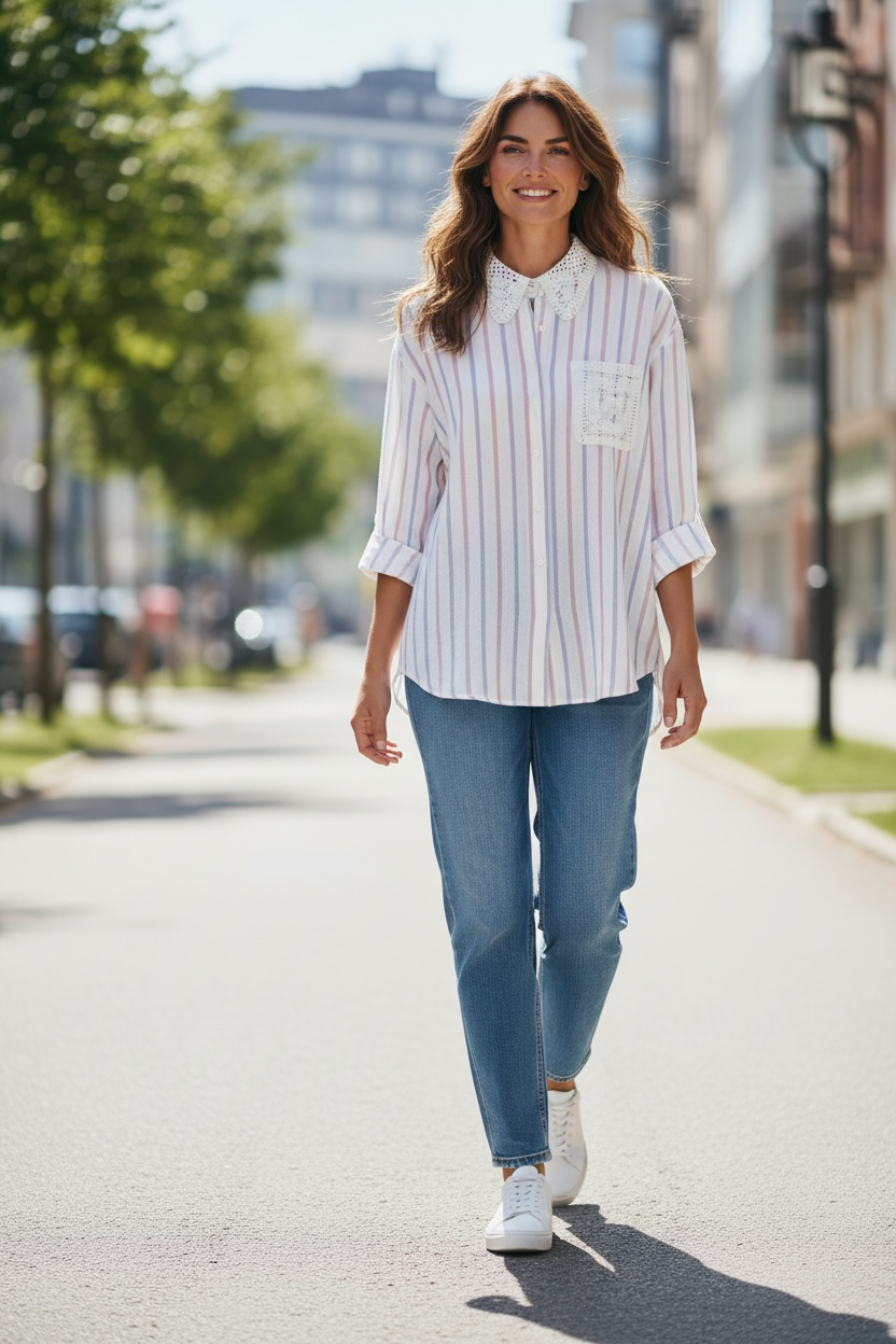 Chemise Capri crochet