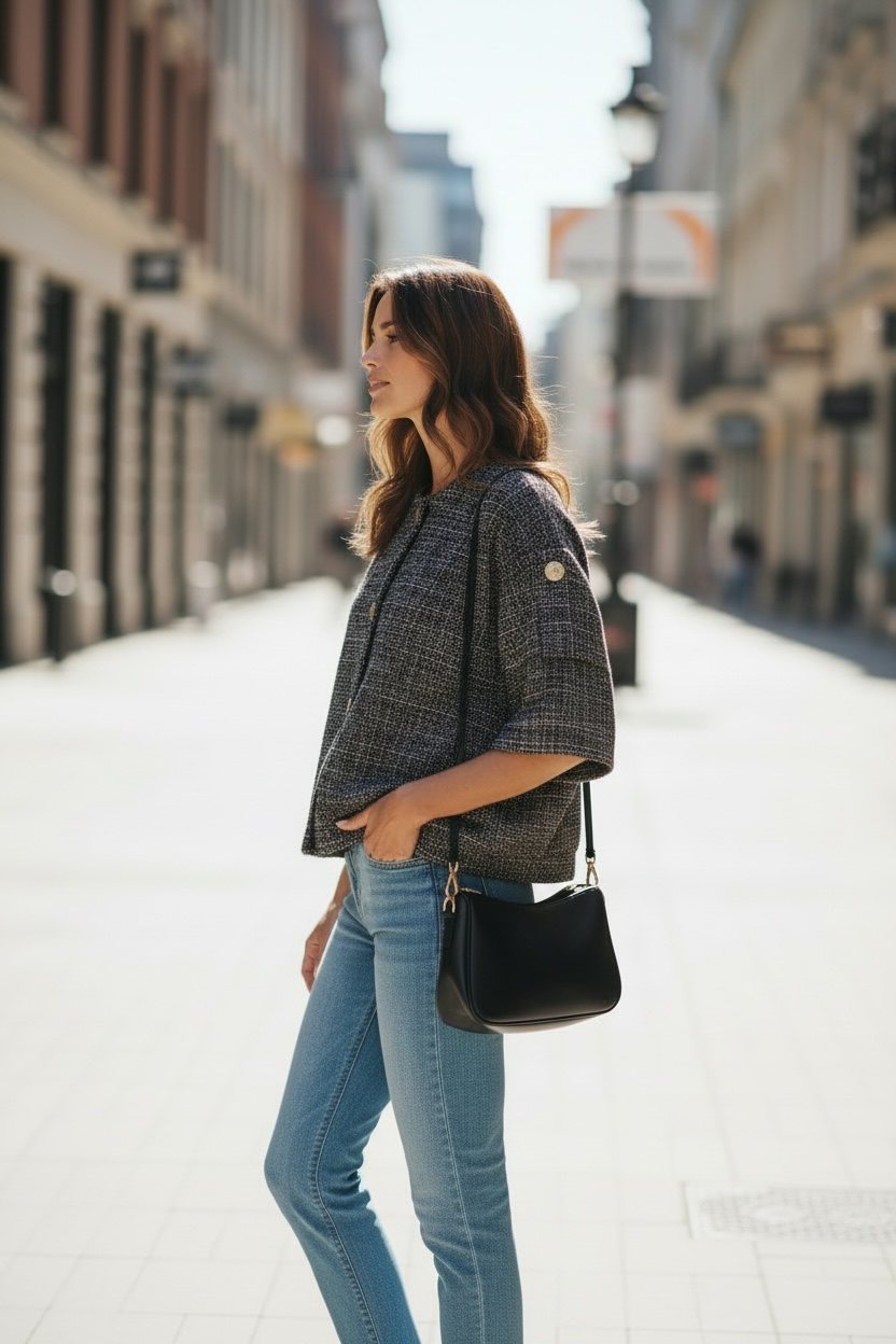 Veste structurée